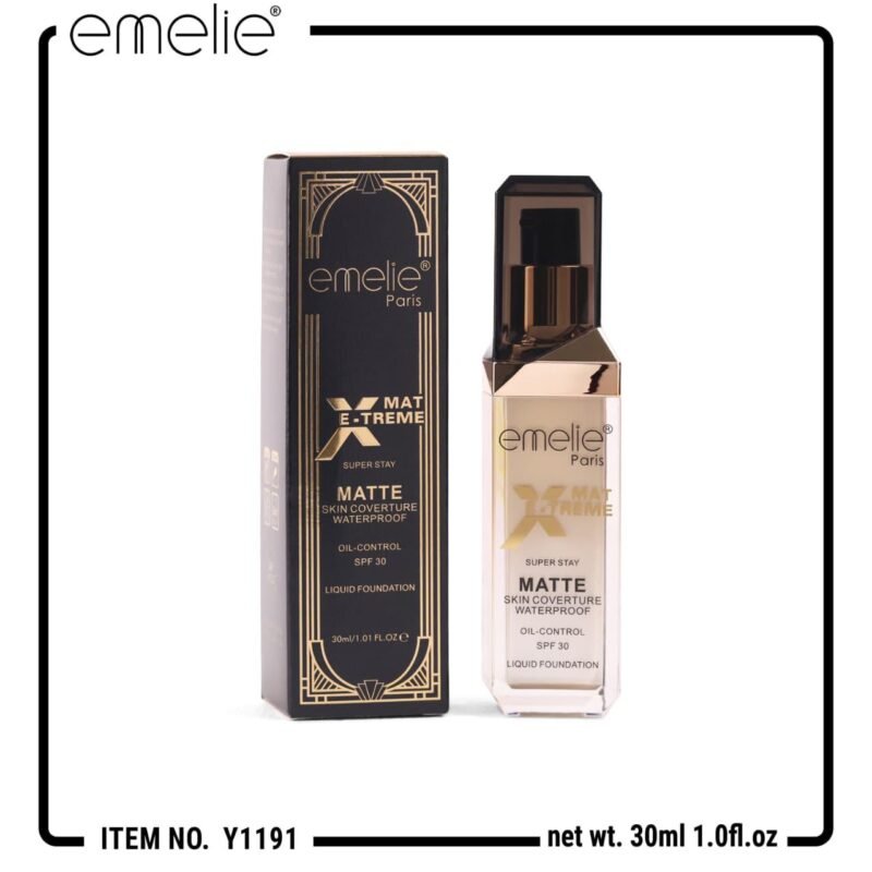 Emelie Paris Extreme Matte Skin Coverage Waterproof