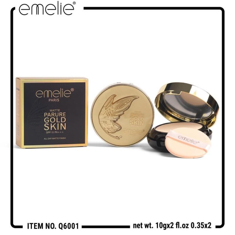 Emelie Paris Matte Parure Gold Skin