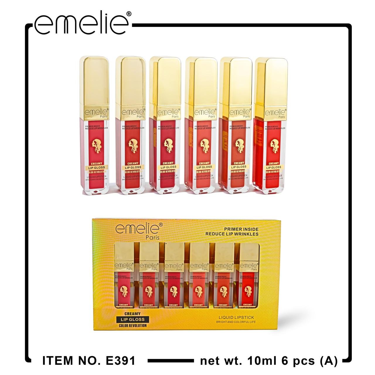 Emelie lipgloss color