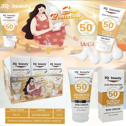 3Q beauty Sensitive sunscreen sun protection