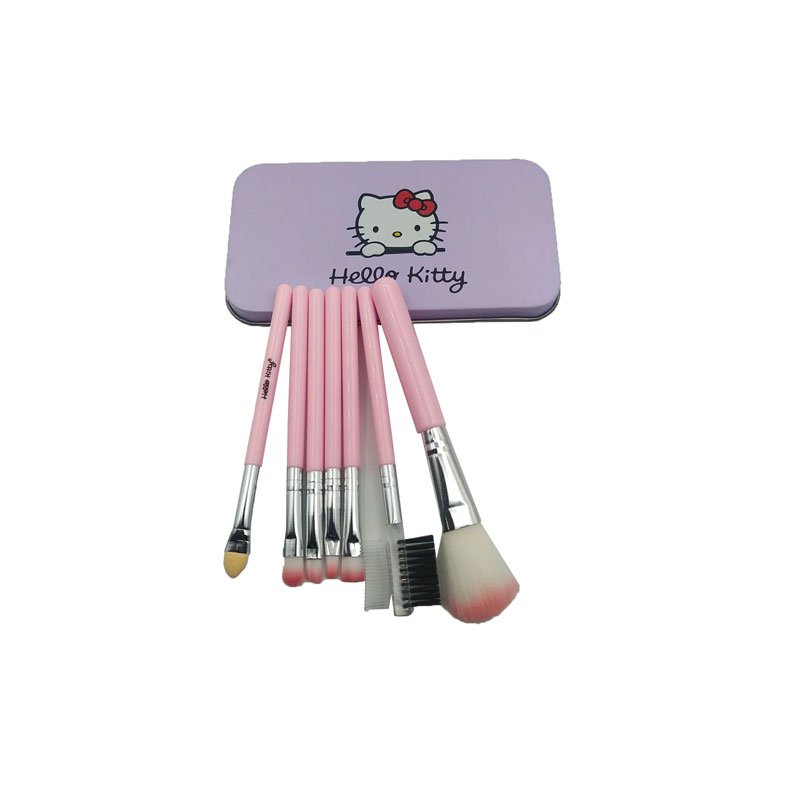 Hello Kitty Mini Brush Kit - 7 Pieces